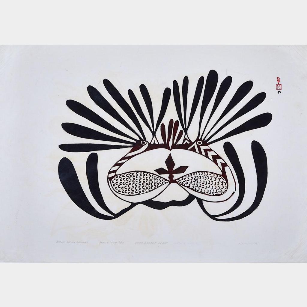 Kenojuak Ashevak (1927-2013) - Birds Of My Dreams