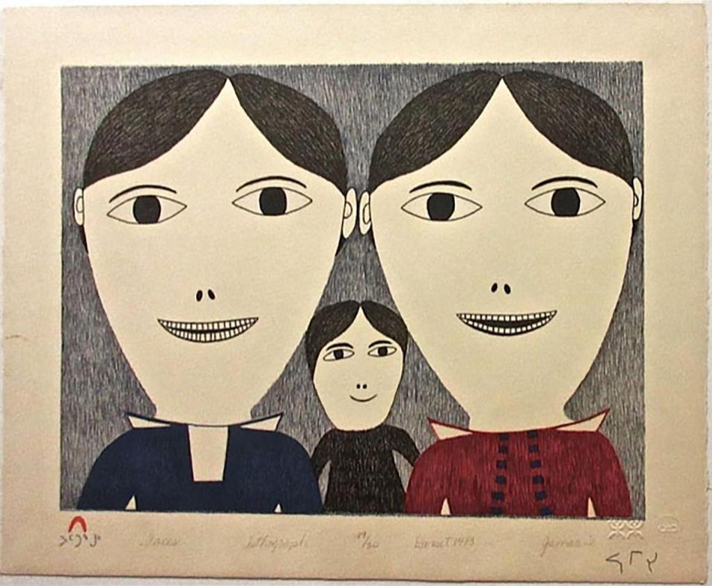 Jamasie Teevee (1910-1985) - Faces