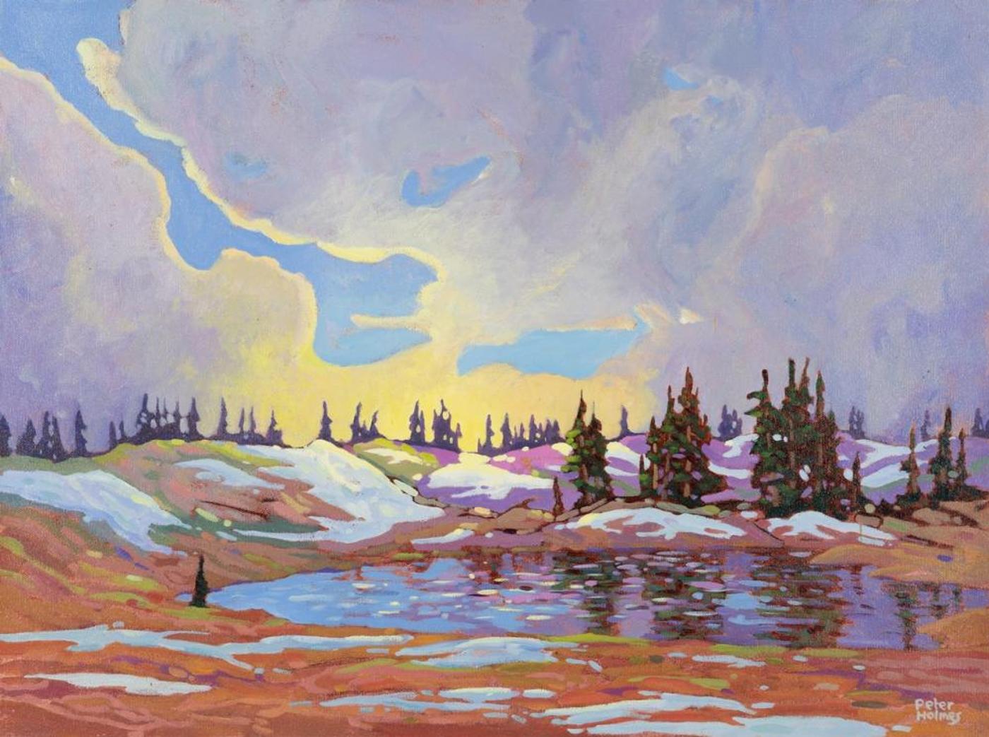 Peter Holmes (1943-2021) - Elfin Lake - Garibaldi Park