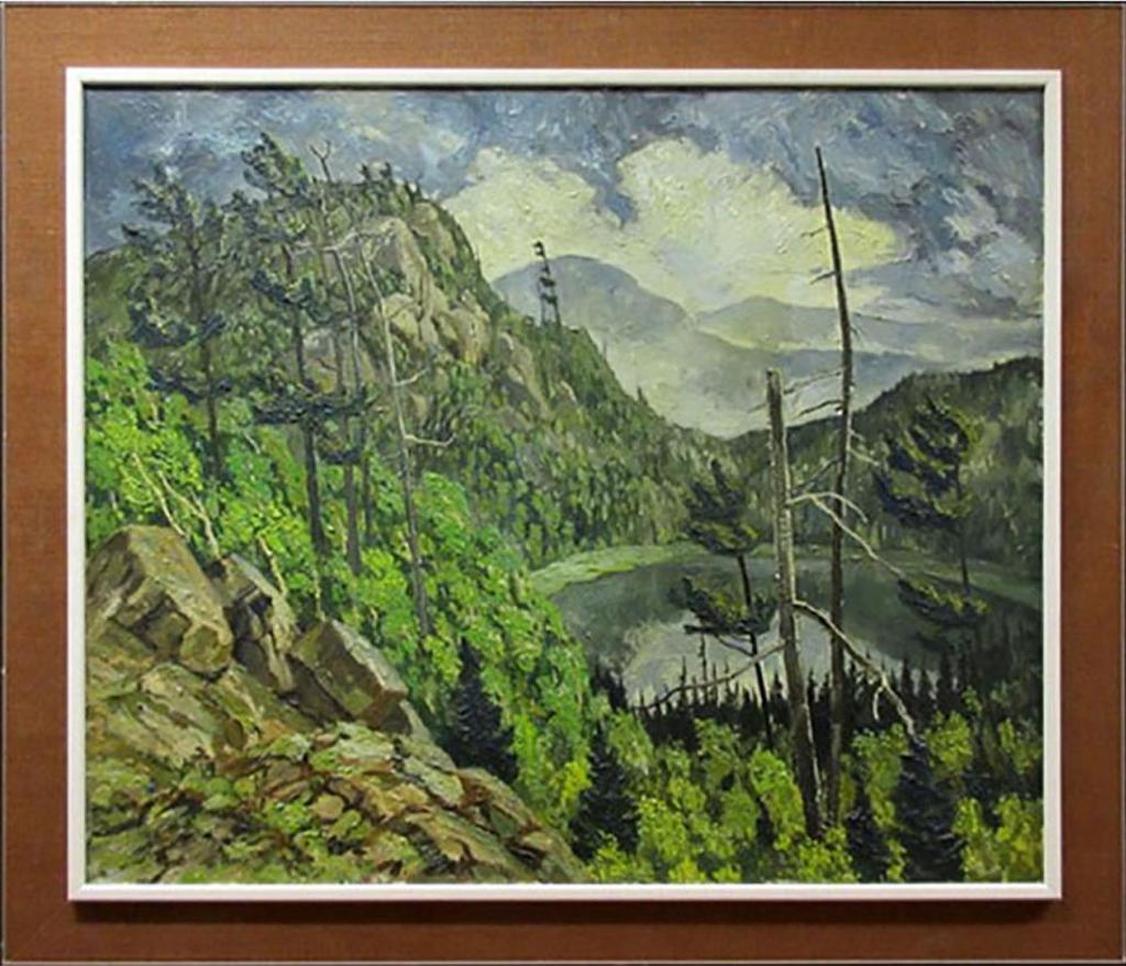 Lawrence Nickle (1931-2014) - Rock Ridge, Algonquin Pk. (Storm - Algonquin)