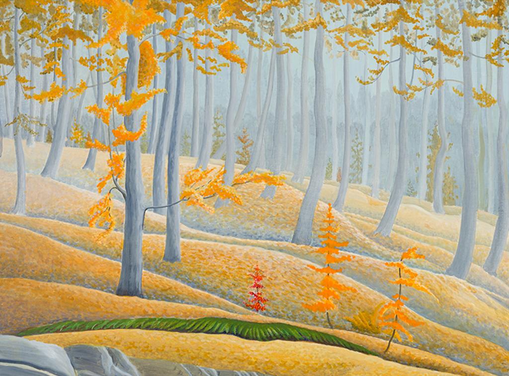 Donald M. Flather (1903-1990) - Autumn Mists Among Algonquin Maples