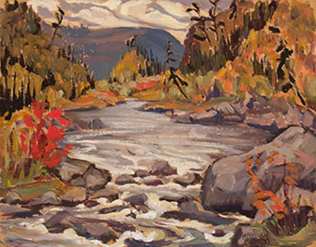 Dr. Maurice Hall Haycock (1900-1988) - Agawa River Looking South - Mile 115.5, Algoma Central Railway