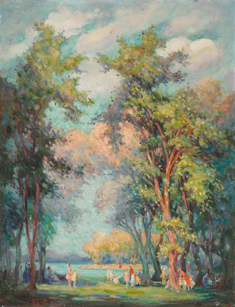 Emily Louise (Orr) Elliott (1867-1952) - Toronto Island, Summer