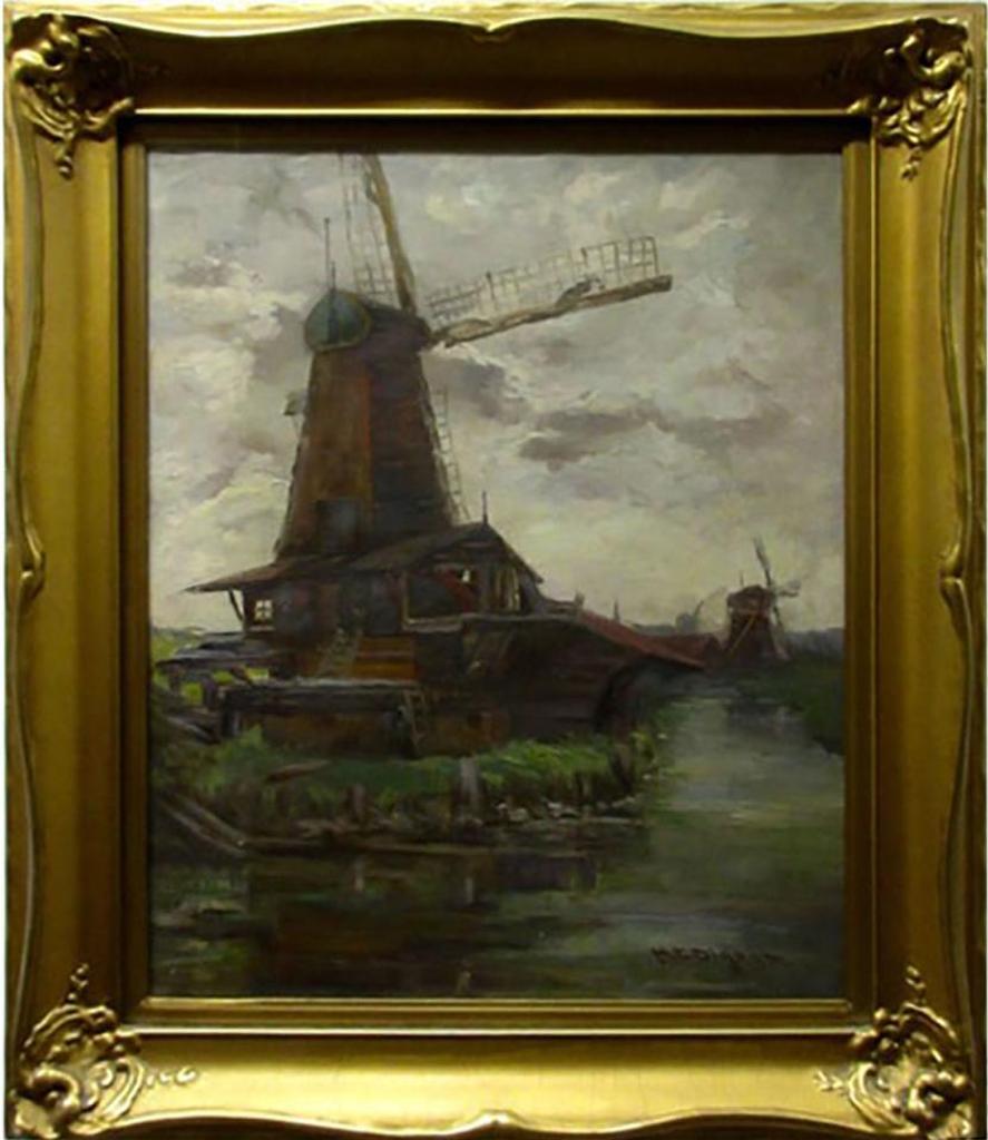 Mary Ella Williams Dignam (1860-1938) - The Old Windmill