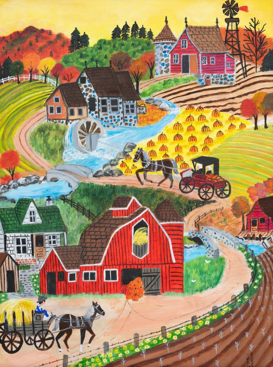 Karen Walpole - Pumpkin Farm Village