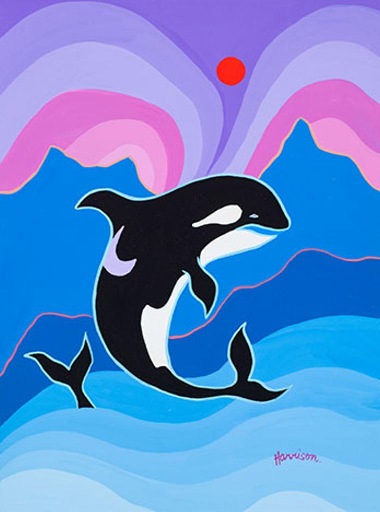 Ted Harrison (1926-2015) - The Orca