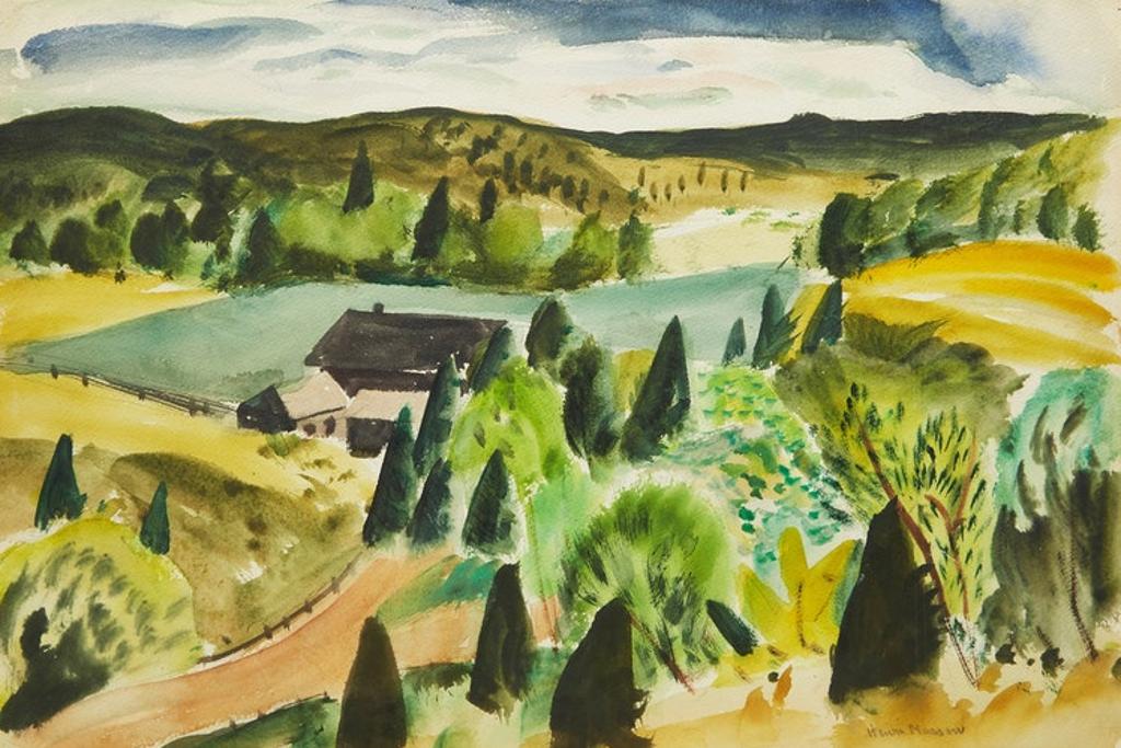 Henri Leopold Masson (1907-1996) - Paysage Vert, Masham