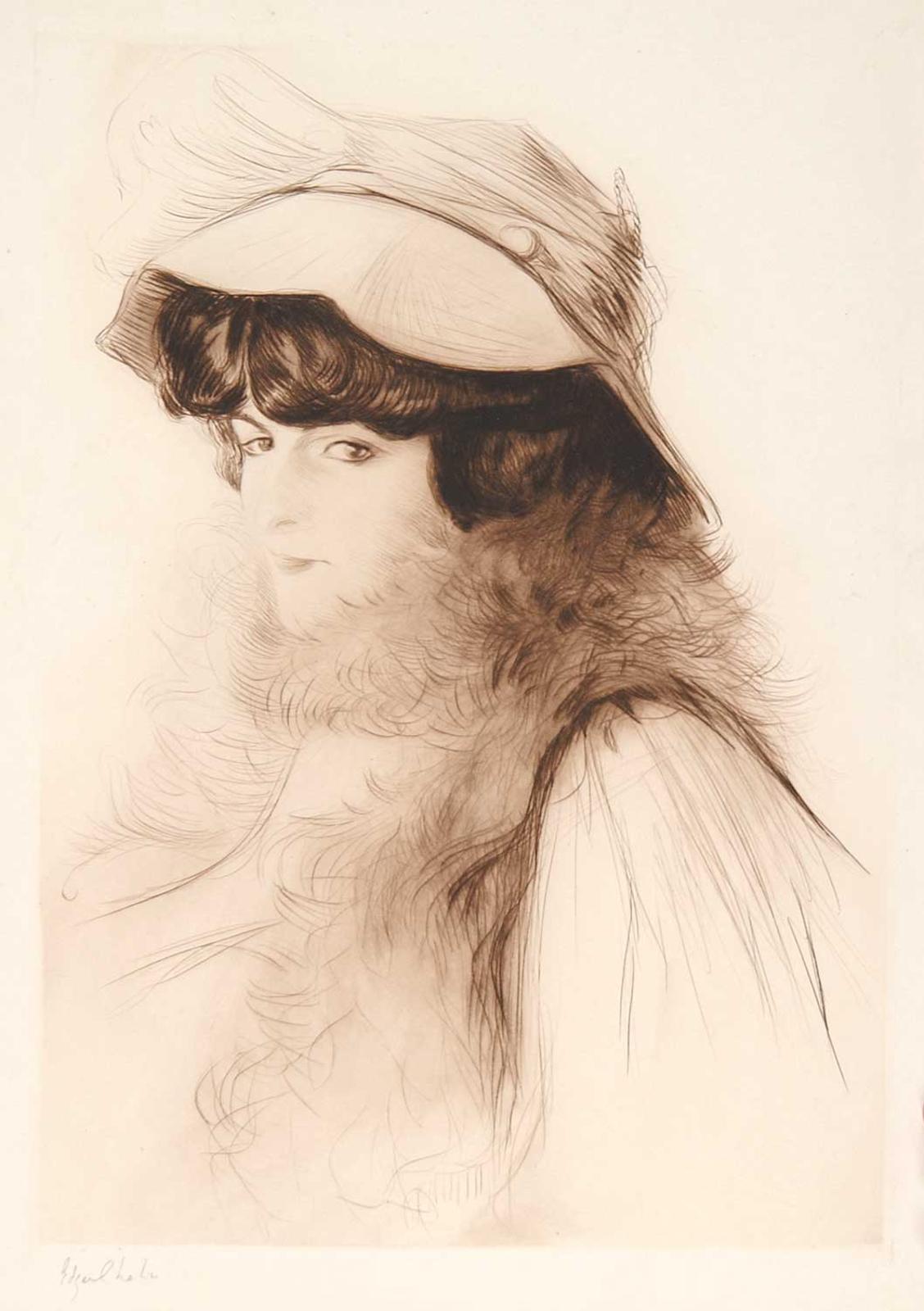 Edgar Chahine (1874-1947) - Untitled - Bianca