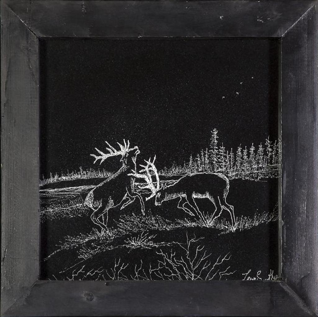 Leon Smythe - Untitled - Two Caribou
