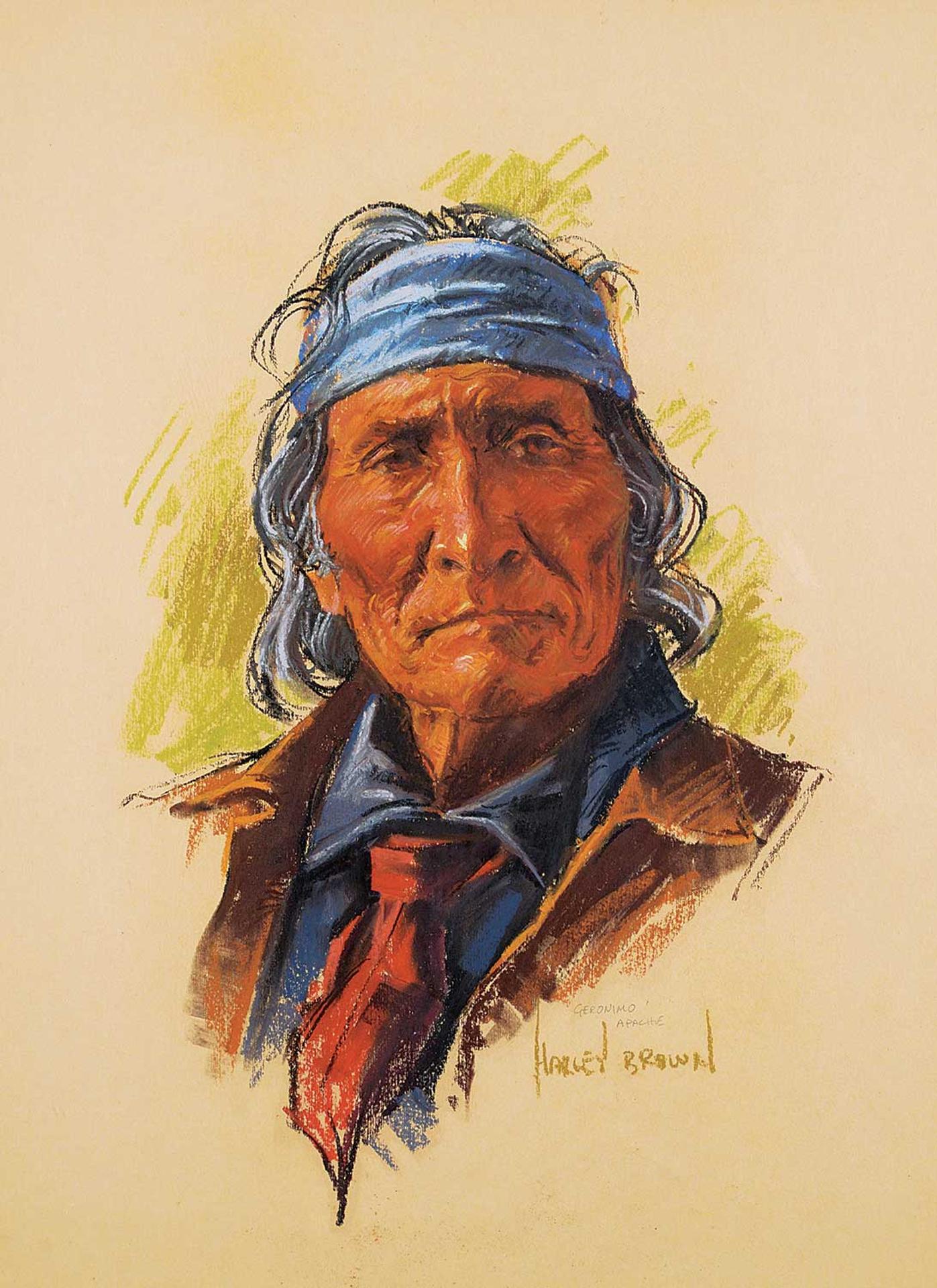 Harley W. Brown (1939) - Geronimo - Apache