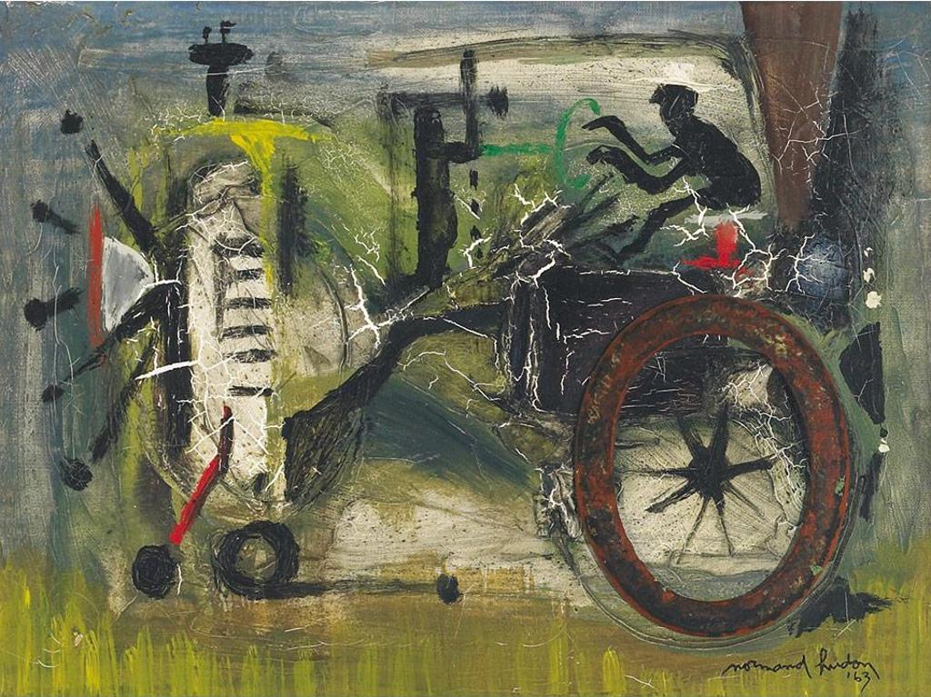 Normand Hudon (1929-1997) - Le Tracteur