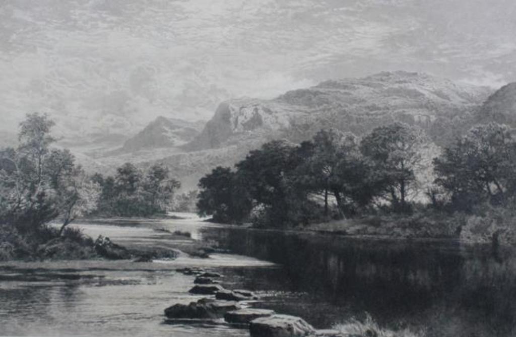 Benjamin Williams Leader (1831-1923) - In a Welsh Valley