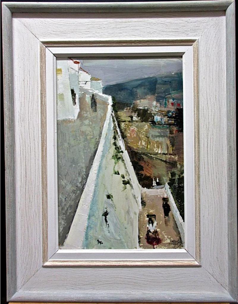 John Adrian Darley Dingle (1911-1974) - Split-Level Town, Sitio, Portugal