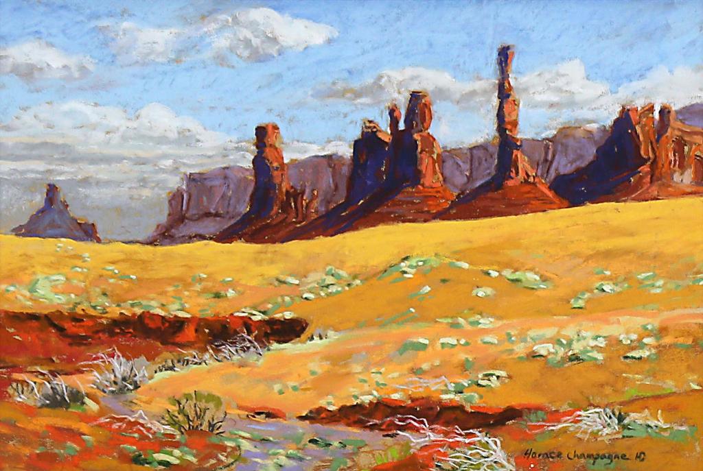 Horace Champagne (1937) - Monument Valley Afternoon (Arizona); 2012