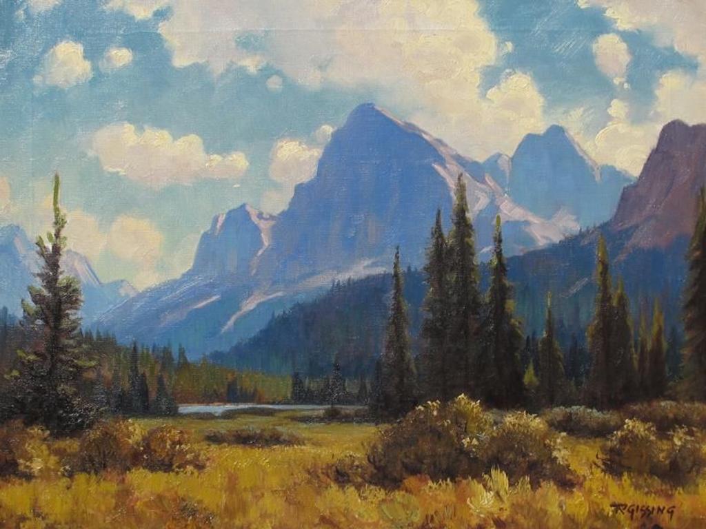 Roland Gissing (1895-1967) - Summer In The Rockies; 1948