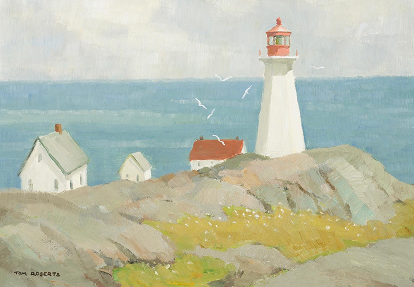 Thomas Keith (Tom) Roberts (1909-1998) - The Most Easterly Point in Canada, Cape Spear, Newfoundland