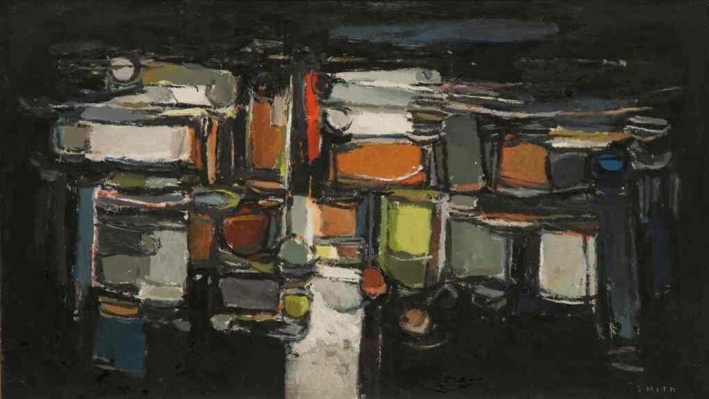 Gordon Applebee Smith (1919-2020) - Untitled (Abstract, c. 1955-1960)