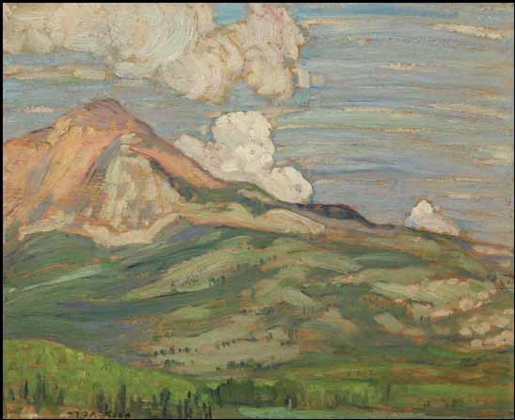 Alexander Young (A. Y.) Jackson (1882-1974) - Near Jasper Park, Pyramid Mountain