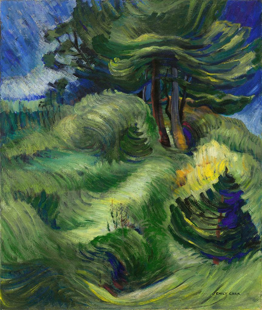 Emily Carr (1871-1945) - Tossed by the Wind