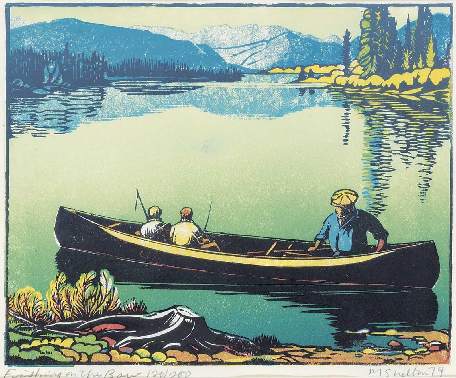 Margaret Dorothy Shelton (1915-1984) - Fishing on the Bow  #120/200