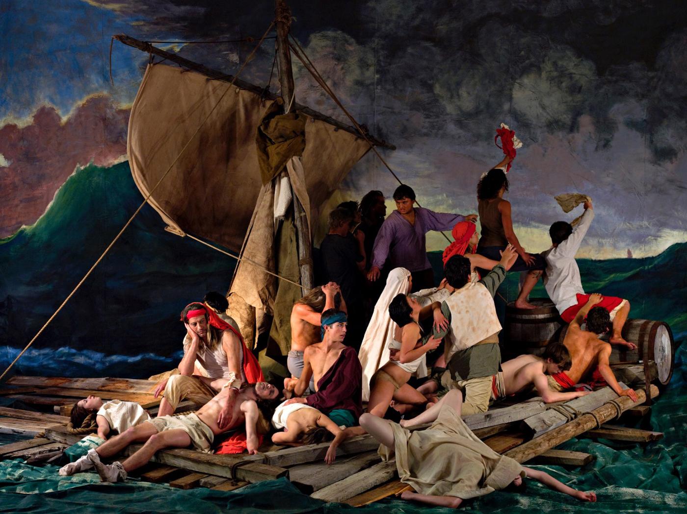 Adad Hannah (1971) - Le Radeau de la méduse, 2009