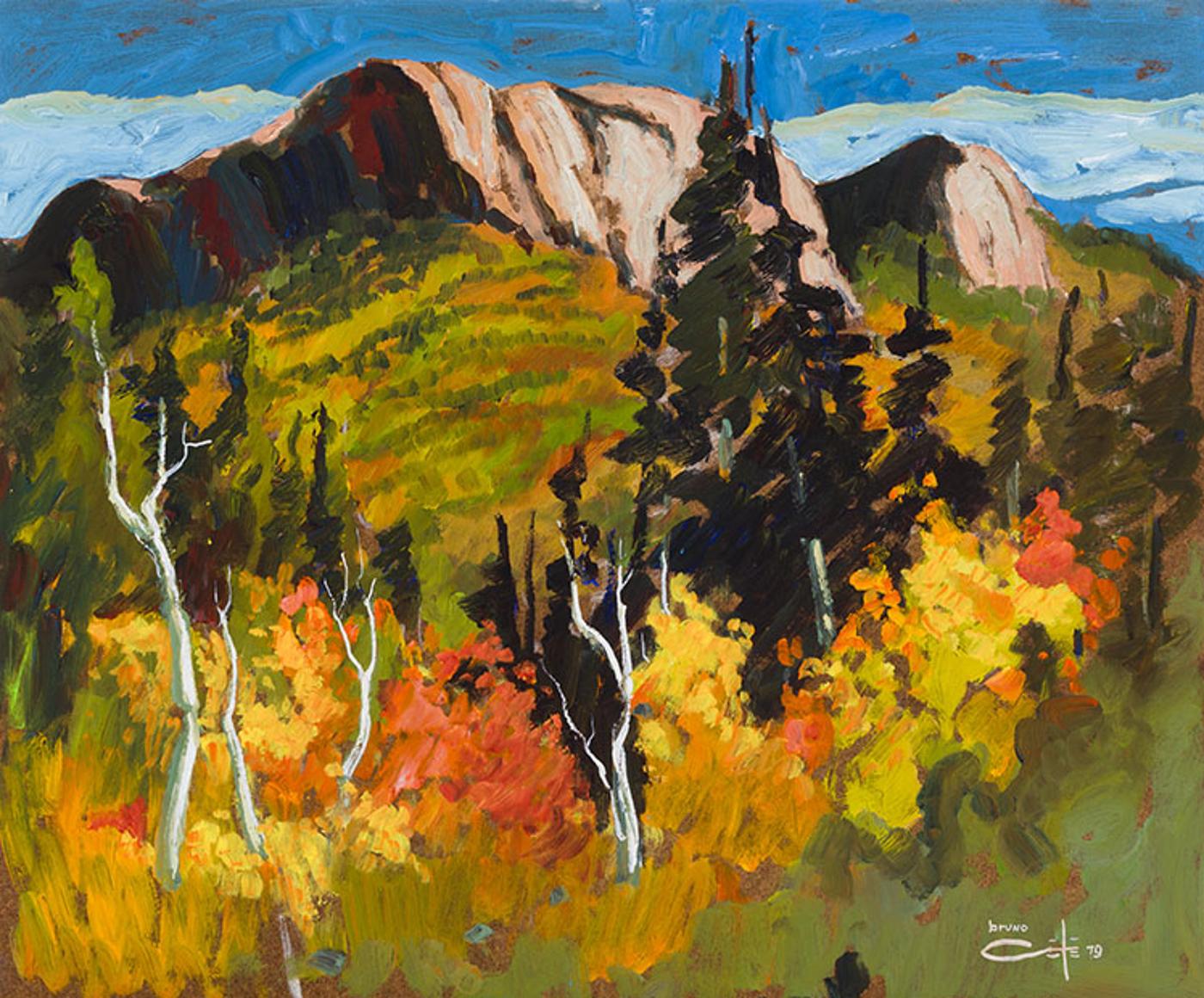 Bruno Côté (1940-2010) - Près de Percé