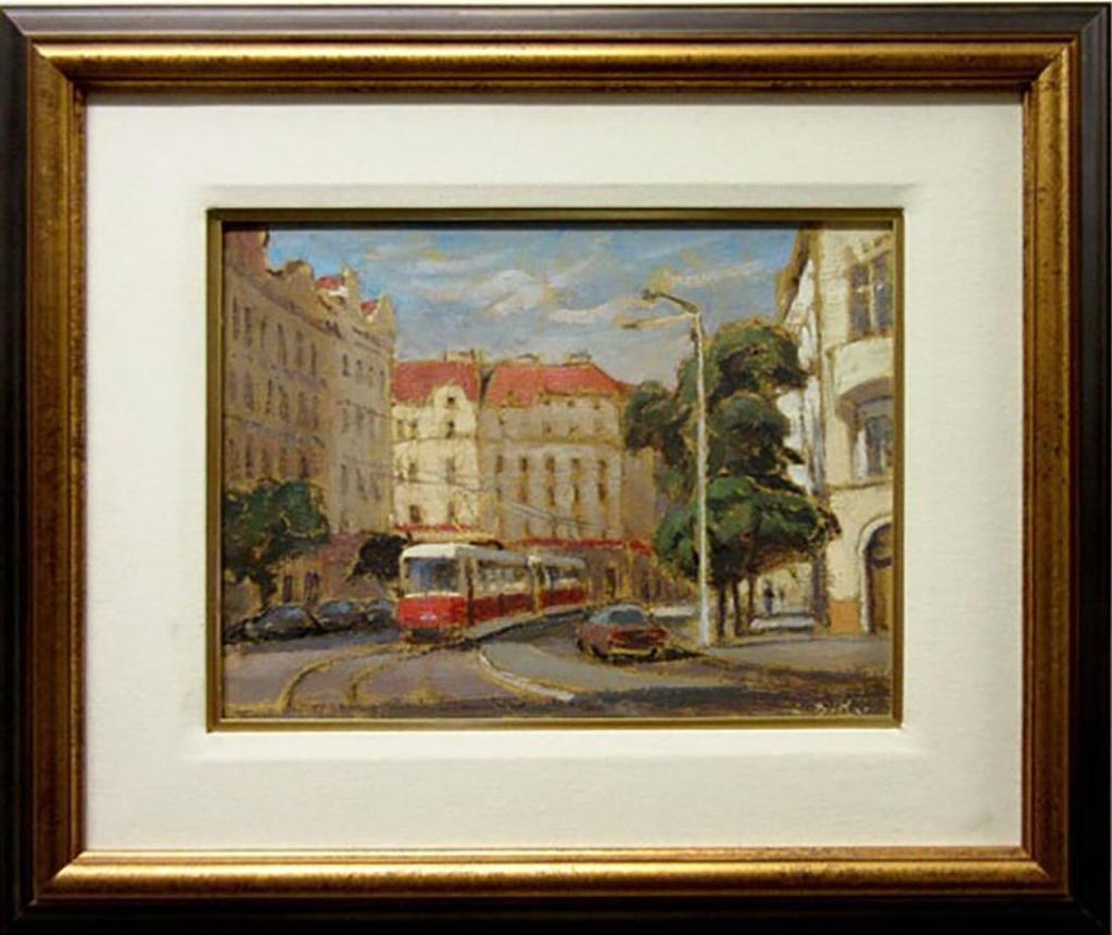 Antoine Bittar (1957) - The Red Train - Prague