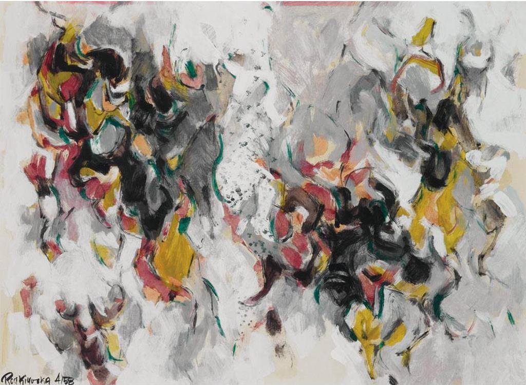 Roy Kenzie Kiyooka (1926-1994) - Untitled Abstract