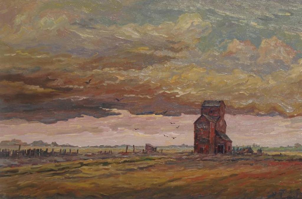 George A. Buytendorp (1923-2014) - Low Clouds Over The Prairie