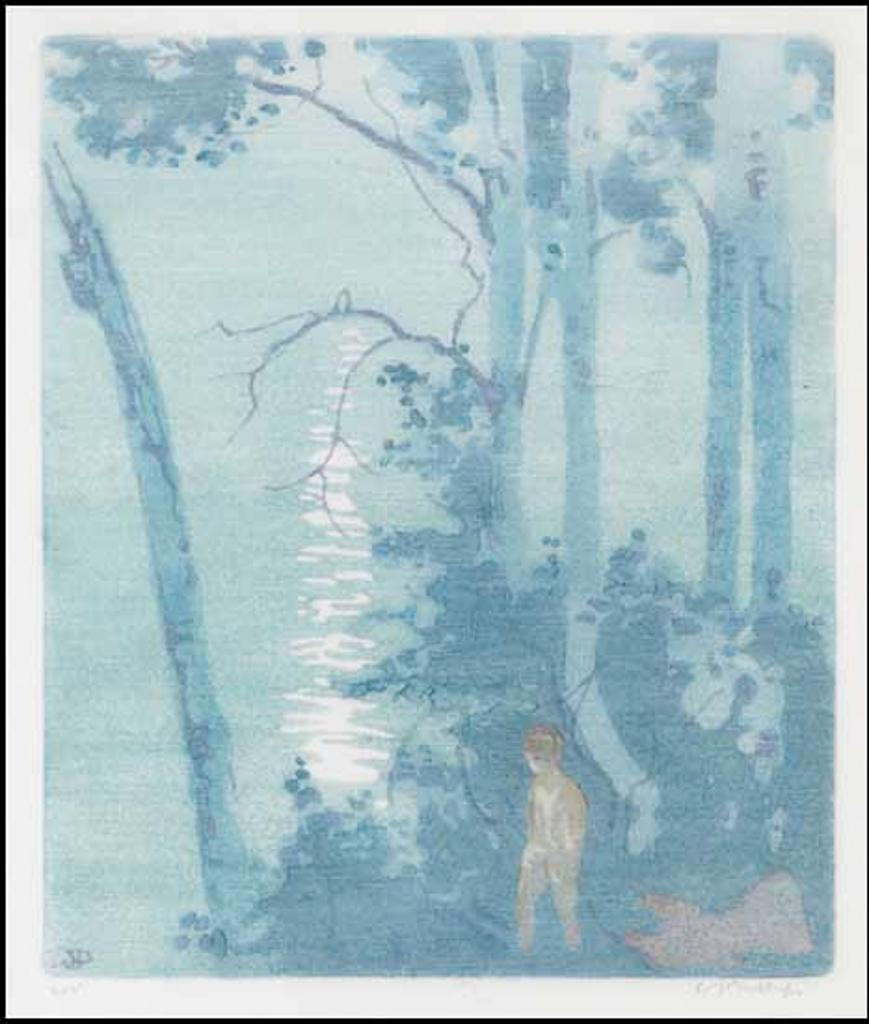 Walter Joseph (W.J.) Phillips (1884-1963) - Moonlight, Lake of the Woods