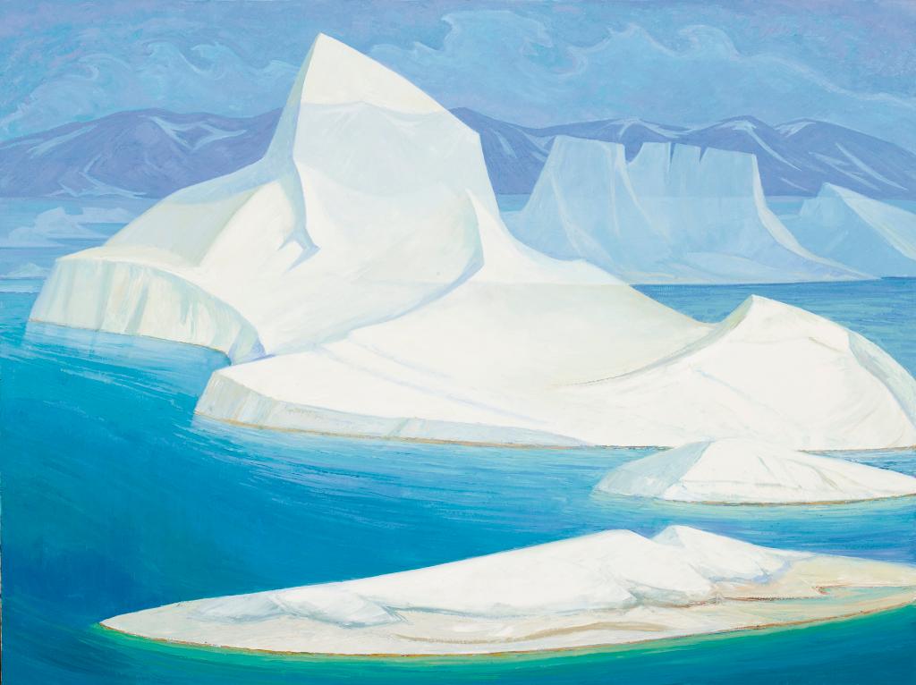 Doris Jean McCarthy (1910-2010) - Iceberg Fantasy #28