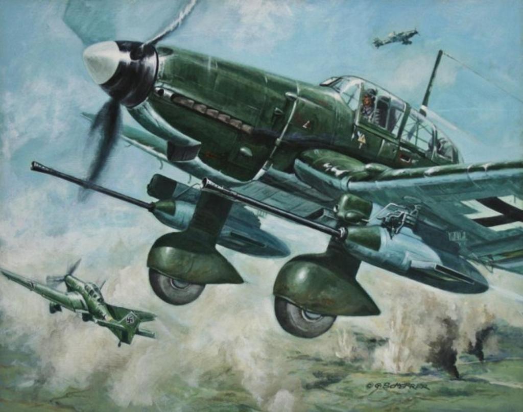 Gunter Scherrer - Stuka Pilot