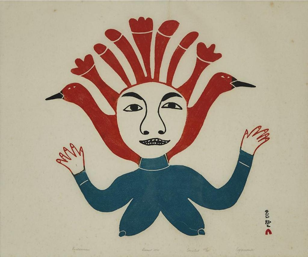 Eegyvudluk Pootoogook (1931-1999) - Birdwoman