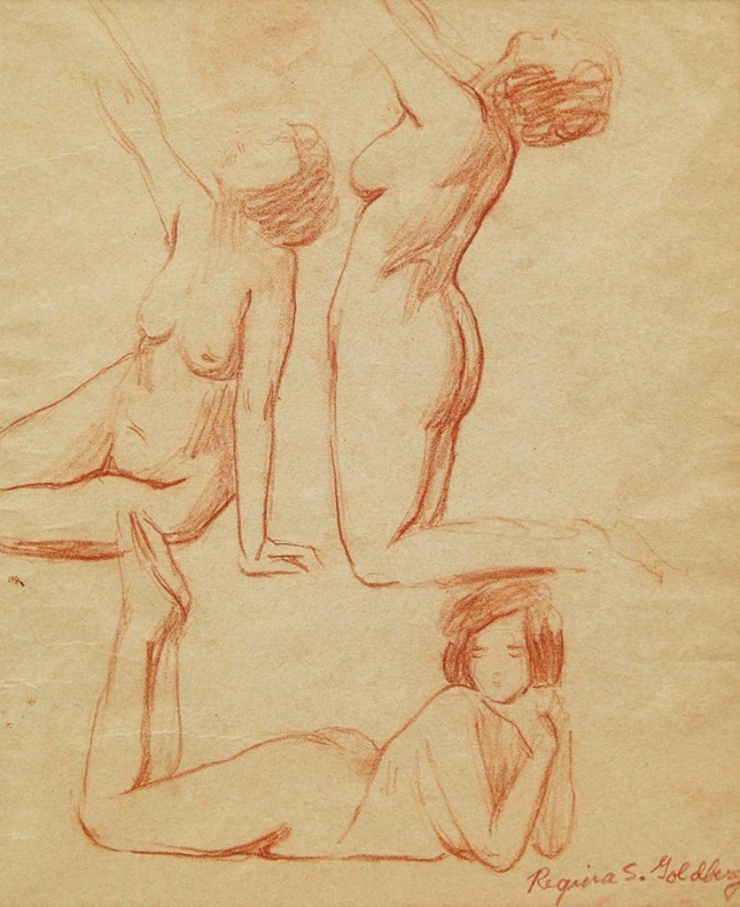 Regina Seiden (1897-1991) - Three Nudes