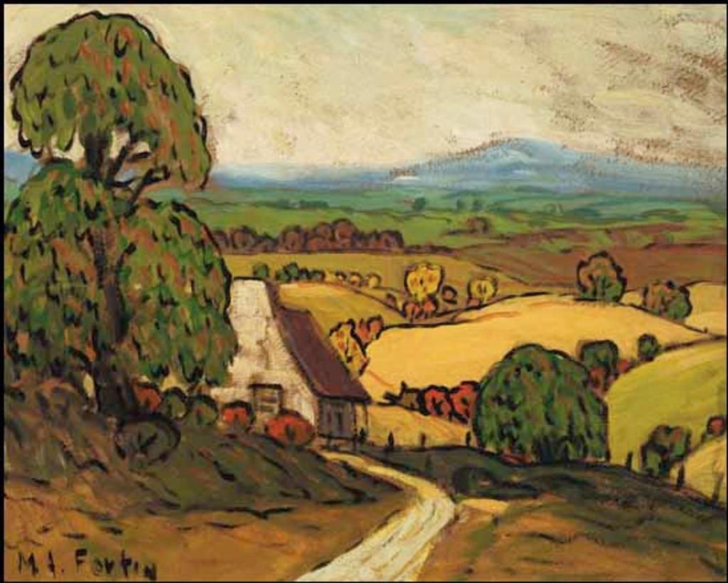 Marc-Aurèle Fortin (1888-1970) - Farm Landscape