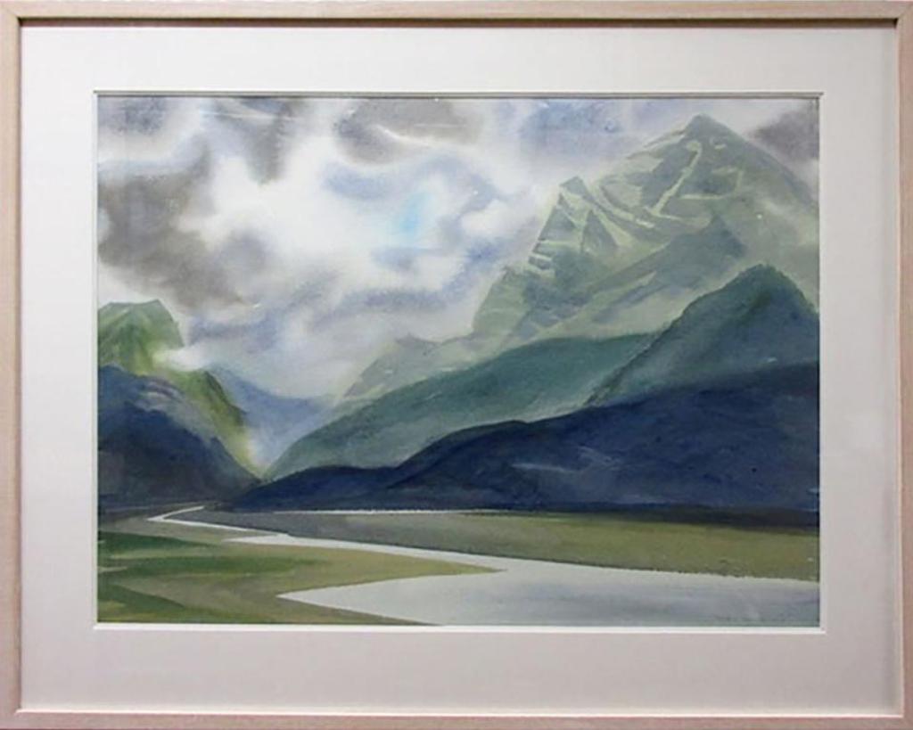 Doris Jean McCarthy (1910-2010) - Near Glacier National Park, B.C.