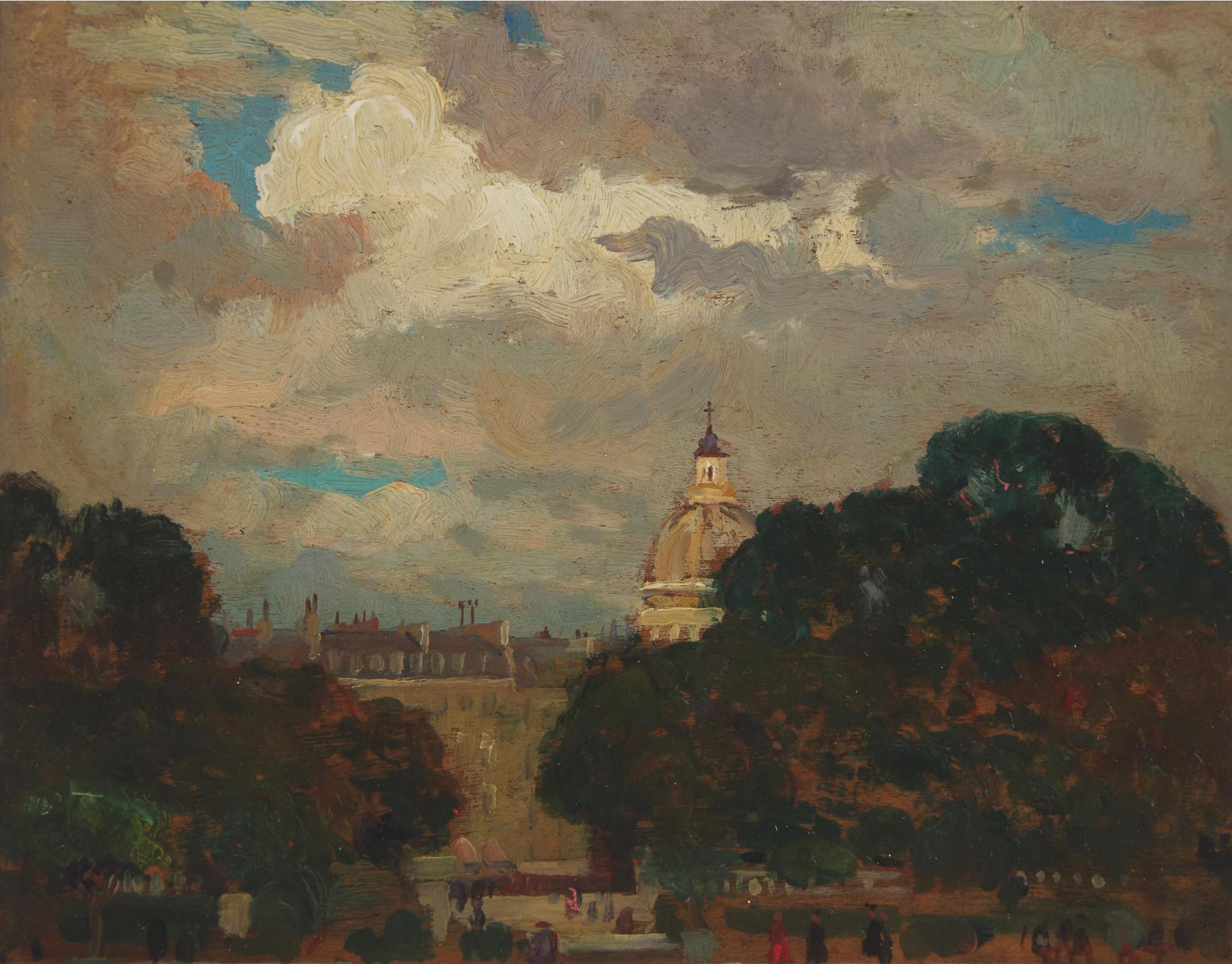 Robert Wakeham Pilot (1898-1967) - The Pantheon, Paris, 1922