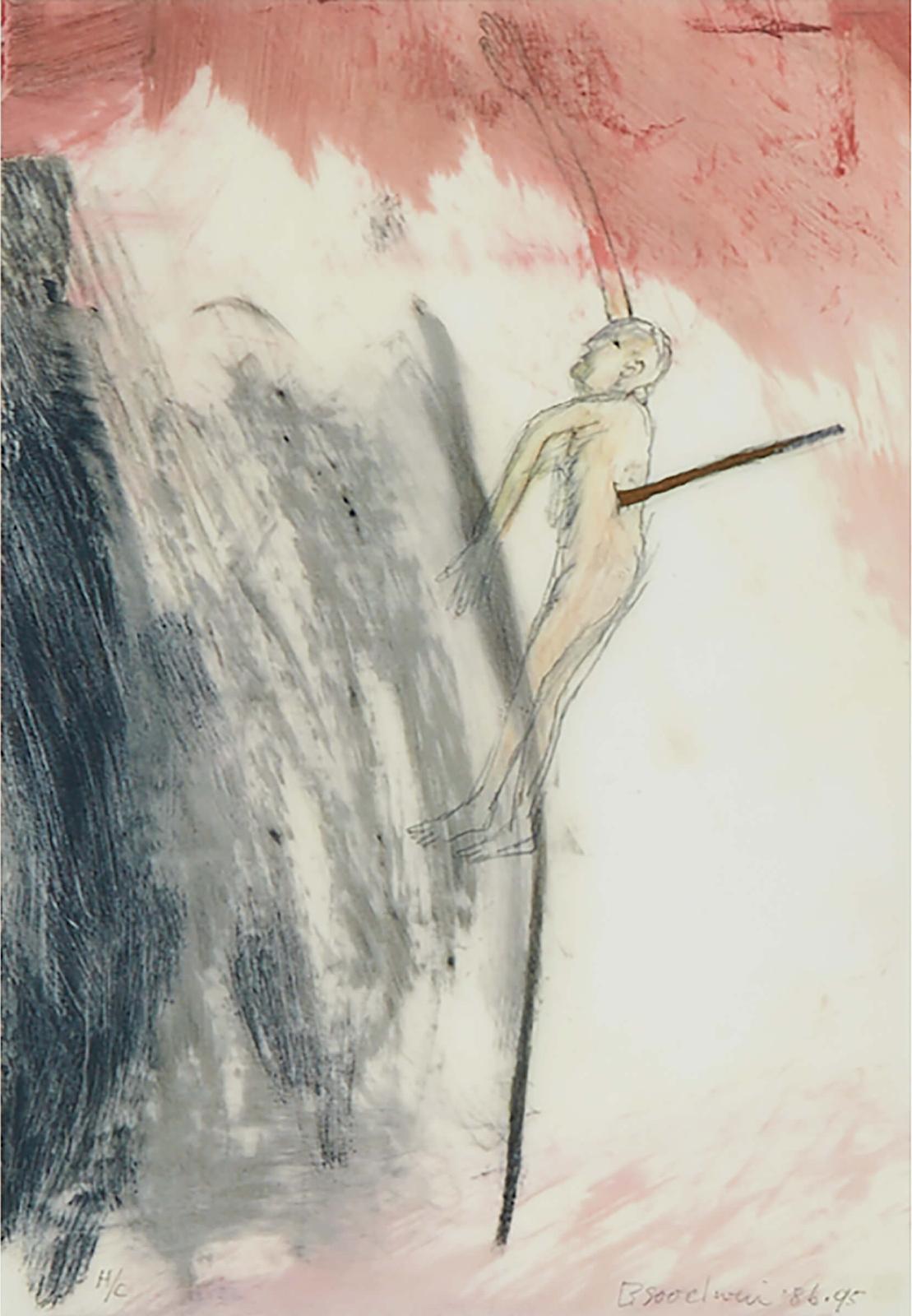 Betty Roodish Goodwin (1923-2008) - Untitled (Speared Man)