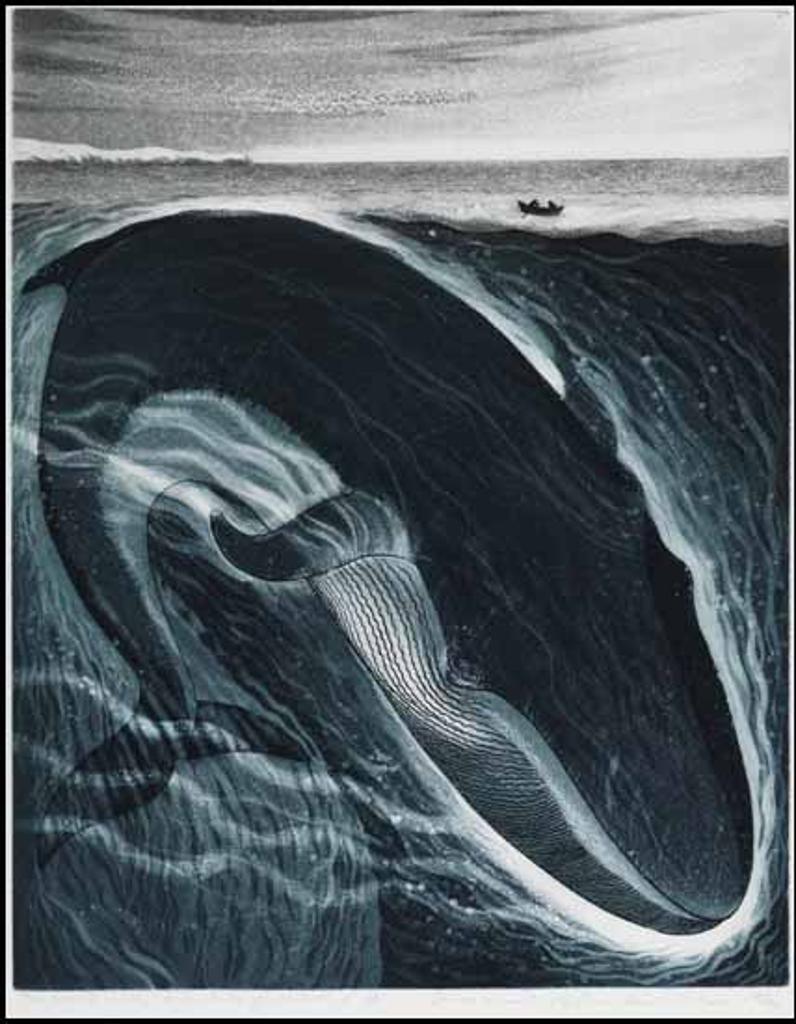 David Lloyd Blackwood (1941-2022) - The Burgeo Whale, 'A Whale For The Killing'
