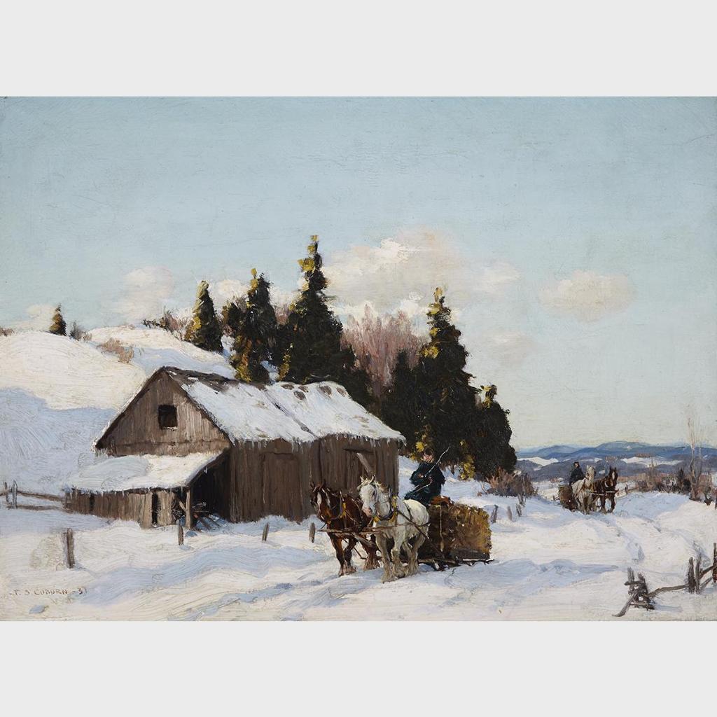 Frederick Simpson Coburn (1871-1960) - On The Manville Road, Quebec