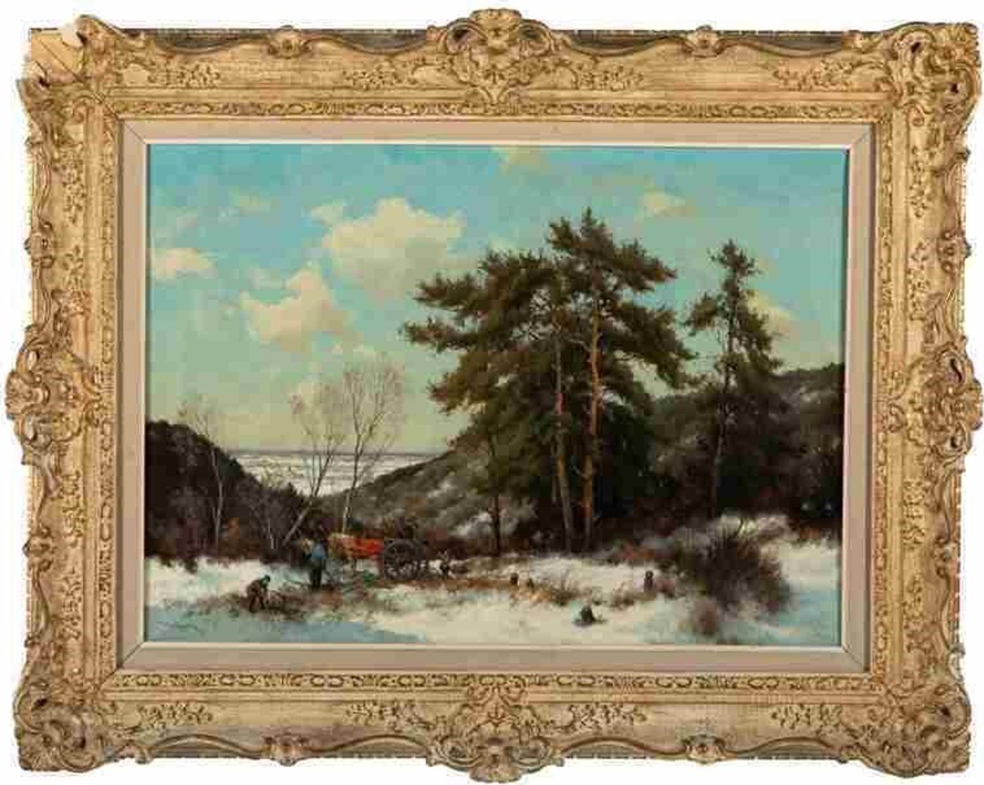 Dorus Arts (1901-1961) - Gathering wood