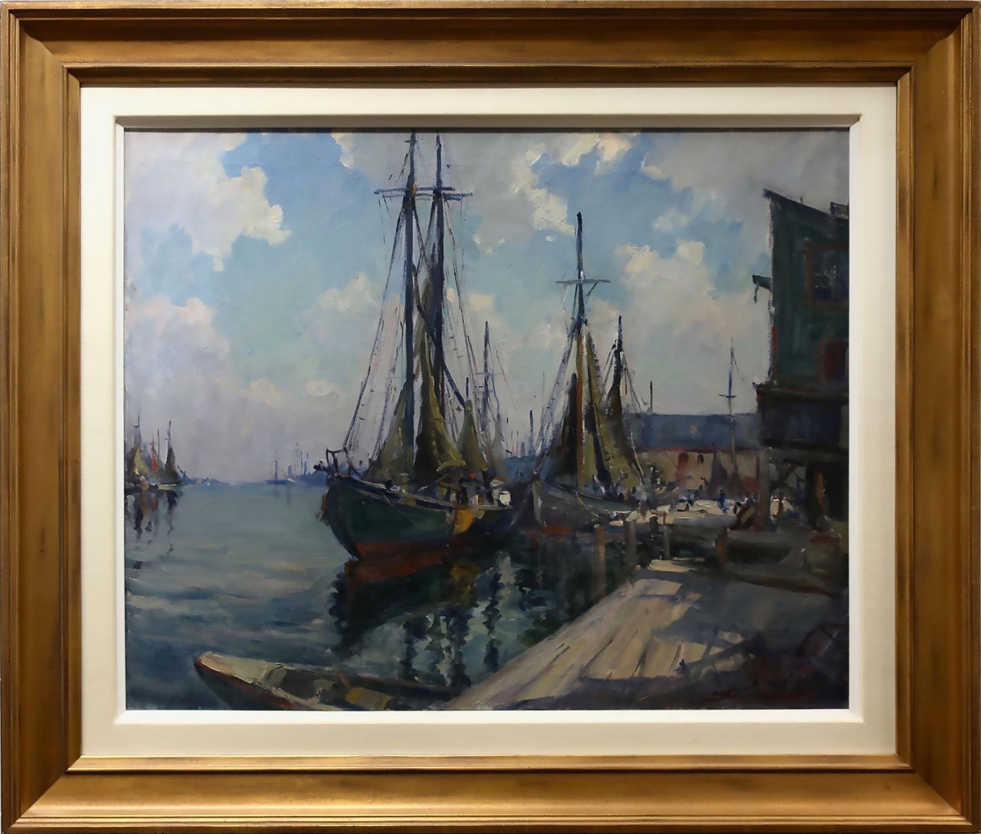 Manly Edward MacDonald (1889-1971) - Harbour Scene