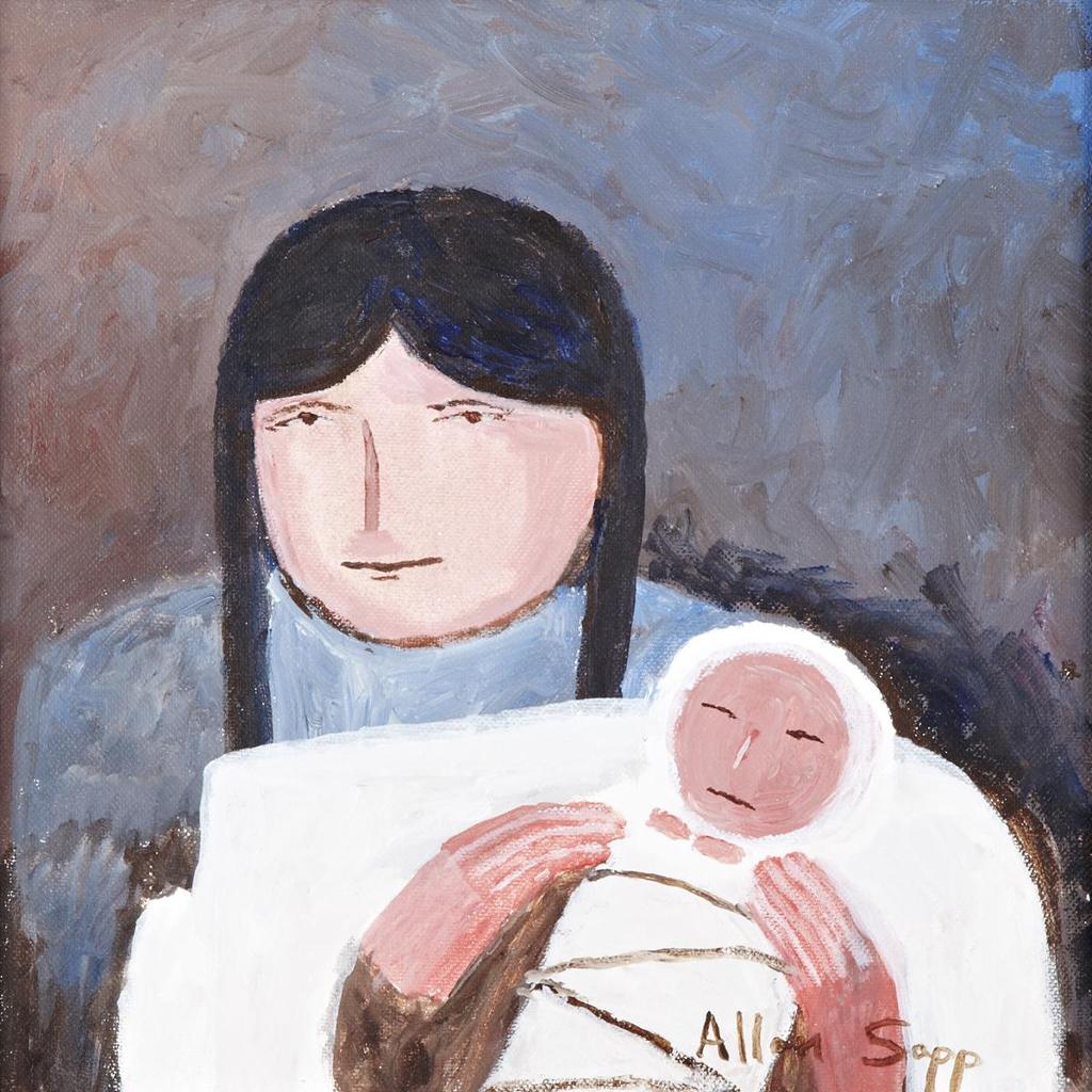 Allen Fredrick Sapp (1929-2015) - Mother And Child