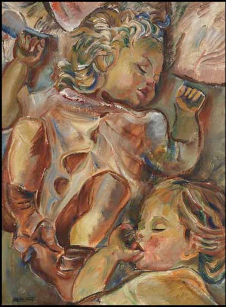Pegi Margaret Kathleen Nicol MacLeod (1904-1949) - Children Sleeping