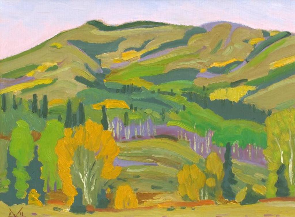 Illingworth Holey (Buck) Kerr (1905-1989) - Above Mesa Creek (Alberta); 1984