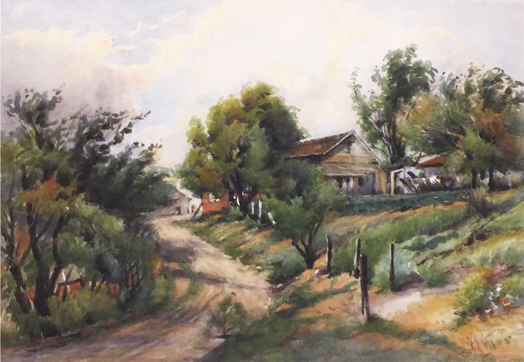 Joseph Thomas Rolph (1831-1916) - Farm Scene