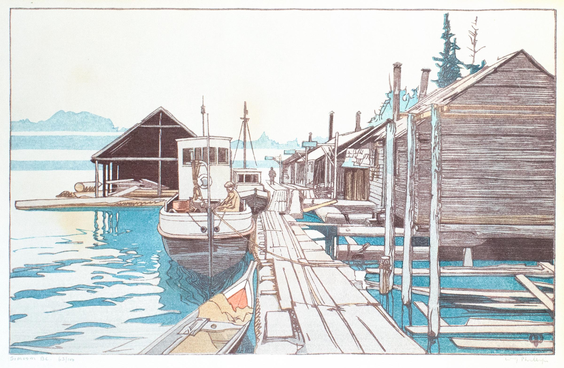 Walter Joseph (W.J.) Phillips (1884-1963) - Simoom, B.C., c. 1920