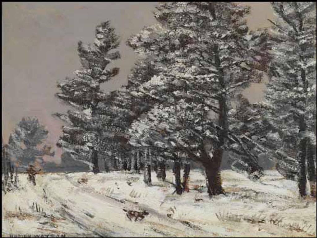 Homer Ransford Watson (1855-1936) - Winter Road