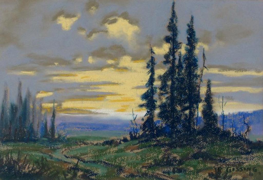 Roland Gissing (1895-1967) - Sunrise In The Foothills