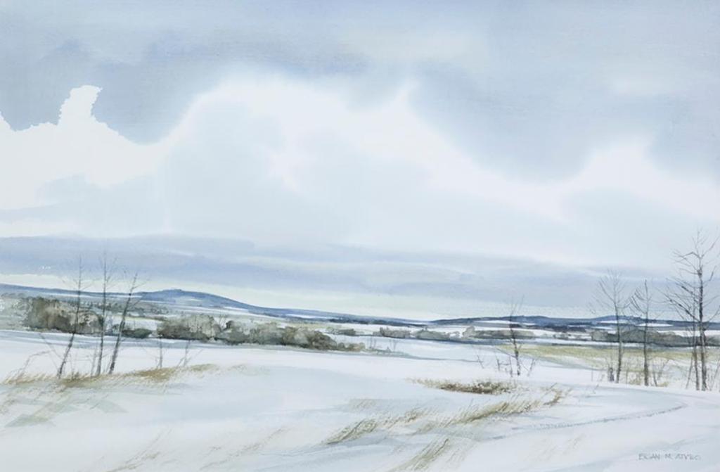 Brian Marshall Atyeo (1950) - Untitled - Winter Landscape